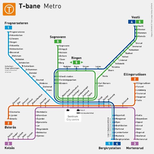 t-banen-linjekort-metro-oslo